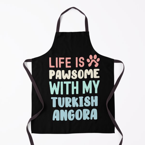 Item preview, Life Is Pawsome With My Turkish Angora designed and sold by TheAnimalZ00.