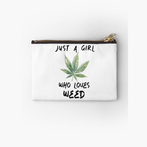 Item preview, Just A Girl Who Loves Weed designed and sold by MagicallyManic.