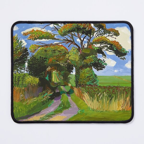 Item preview, David Hockney Art - Road is Beautiful designed and sold by DorisFinkbeiner.