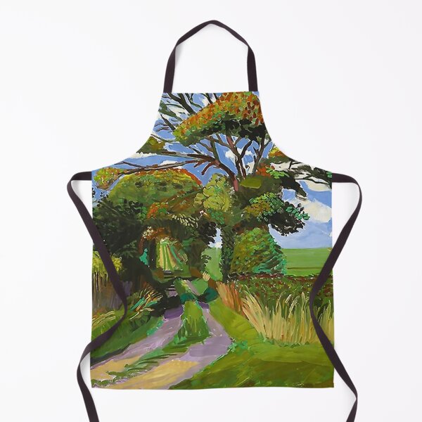 Item preview, David Hockney Art - Road is Beautiful designed and sold by DorisFinkbeiner.