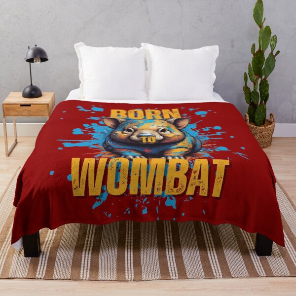 Item preview, Born to Wombat designed and sold by pUNKnown.