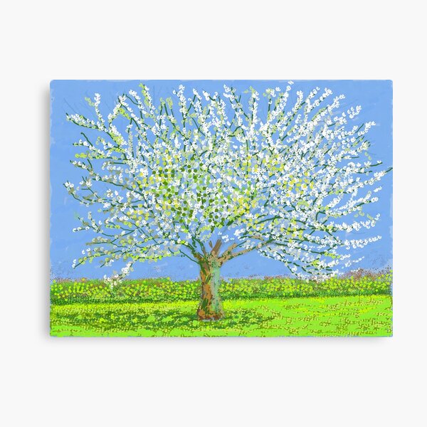 Item preview, David Hockney Art - Beautiful tree designed and sold by DorisFinkbeiner.