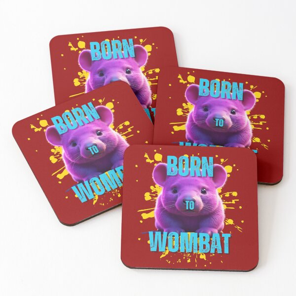 Item preview, Born to Wombat designed and sold by pUNKnown.
