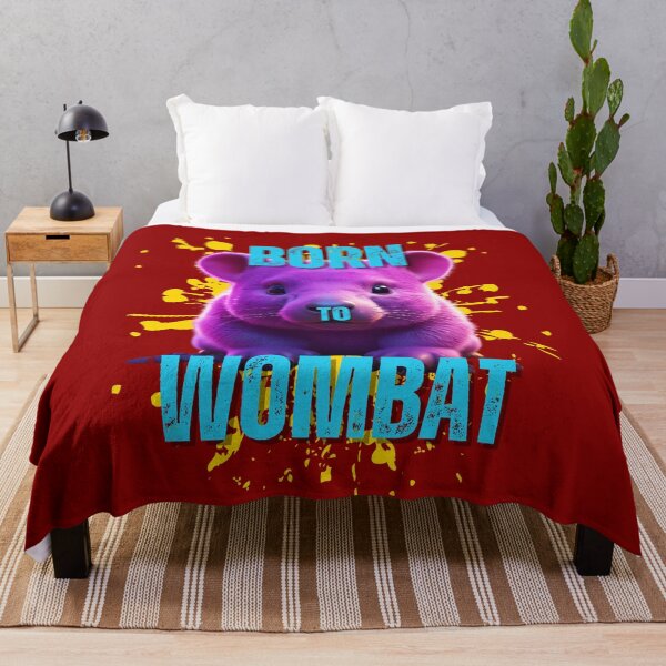 Item preview, Born to Wombat designed and sold by pUNKnown.