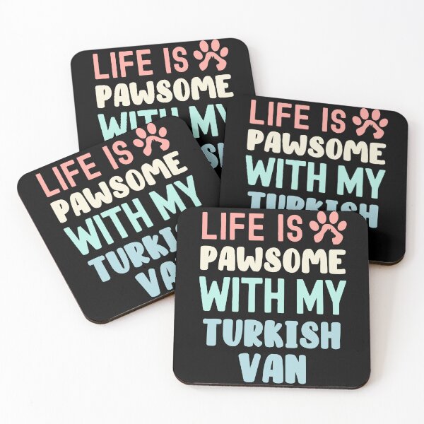 Item preview, Life Is Pawsome With My Turkish Van designed and sold by TheAnimalZ00.