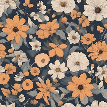 Artwork thumbnail, Abstract Flower Pattern by GhostlyShadow