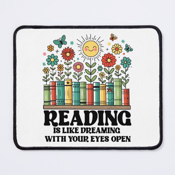 Item preview, Reading is like dreaming with your eyes open designed and sold by EvergreenWhimsy.