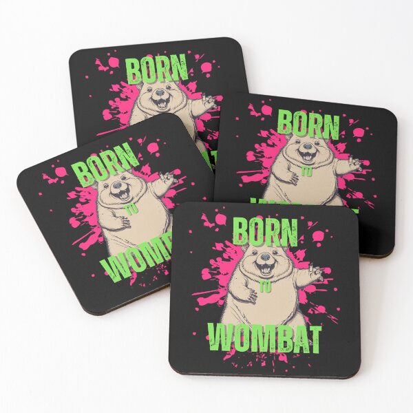 Item preview, Born to Wombat designed and sold by pUNKnown.