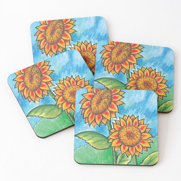 Item preview, Sunflowers blooming in the morning designed and sold by KARYAOKE.