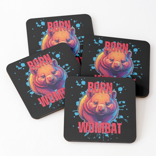 Item preview, Born to Wombat designed and sold by pUNKnown.