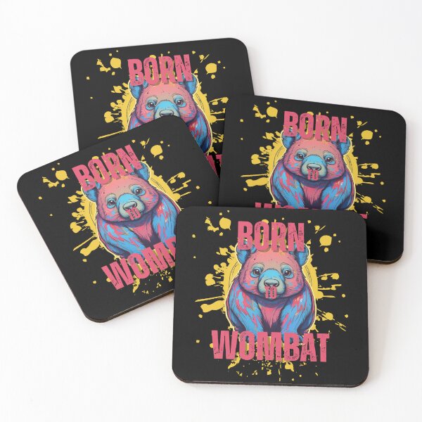 Item preview, Born to Wombat designed and sold by pUNKnown.