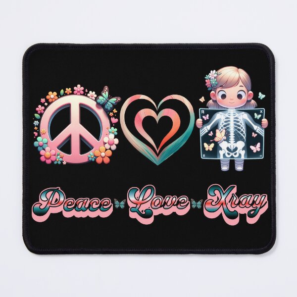 Item preview, Peace Love Xray designed and sold by BookwormBlossom.