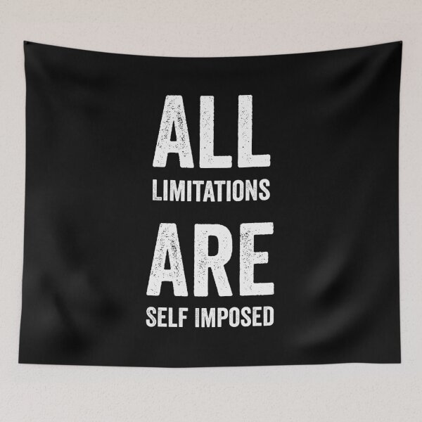 Item preview, All Limitations Are Self Imposed designed and sold by kevzadevinca.