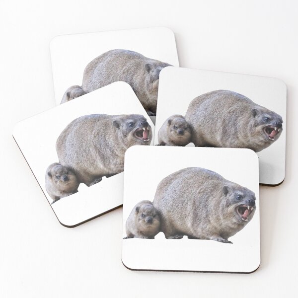 Item preview, Amgry rock hyrax  designed and sold by SillyLittleSnek.
