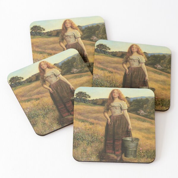 Item preview, The Farmer's Daughter - Sir John Everett Millais designed and sold by forgottenbeauty.