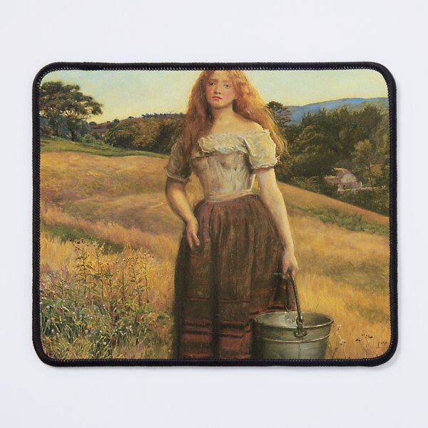 Item preview, The Farmer's Daughter - Sir John Everett Millais designed and sold by forgottenbeauty.