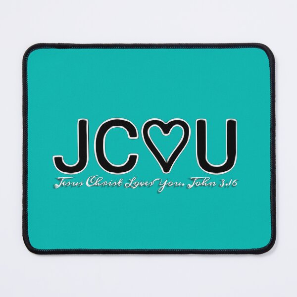 Item preview, JC♡U - Jesus Christ Loves You  designed and sold by Kangaroo Sun.