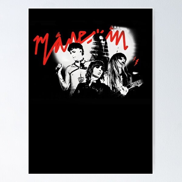 MÅNESKIN Rush! World Tour Poster