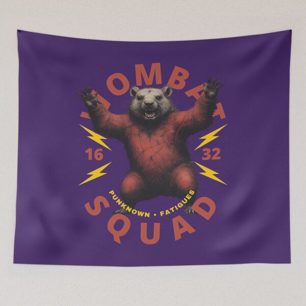 Item preview, Wombat Squad designed and sold by pUNKnown.