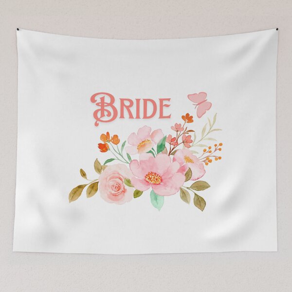 Item preview, Pink Floral Bride designed and sold by indepthdesigns.