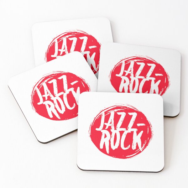 Item preview, Jazz-Rock in red designed and sold by BlackLineWhite.