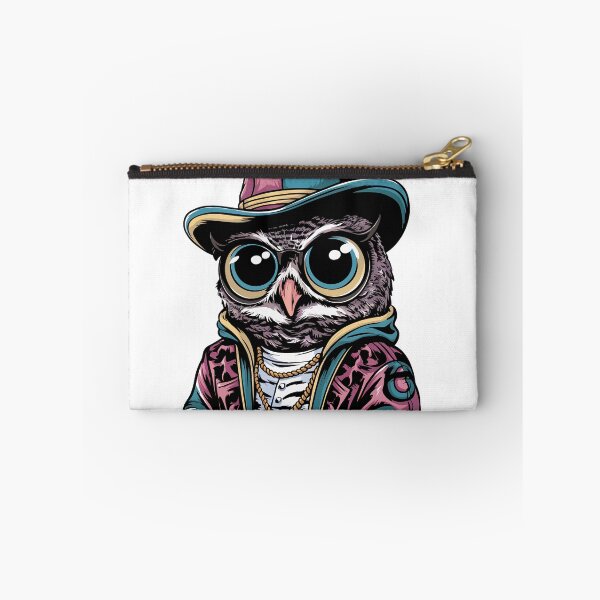 Item preview, Vintage retro owl hip-hop sticker designed and sold by TK Art1989.