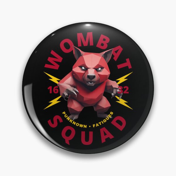 Item preview, Wombat Squad designed and sold by pUNKnown.