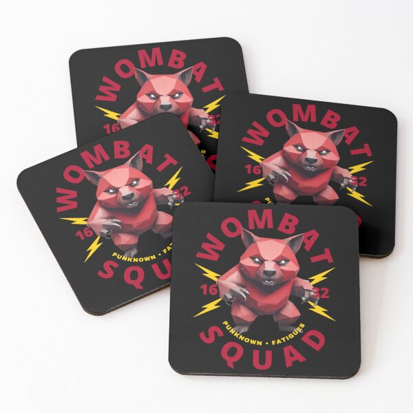 Item preview, Wombat Squad designed and sold by pUNKnown.