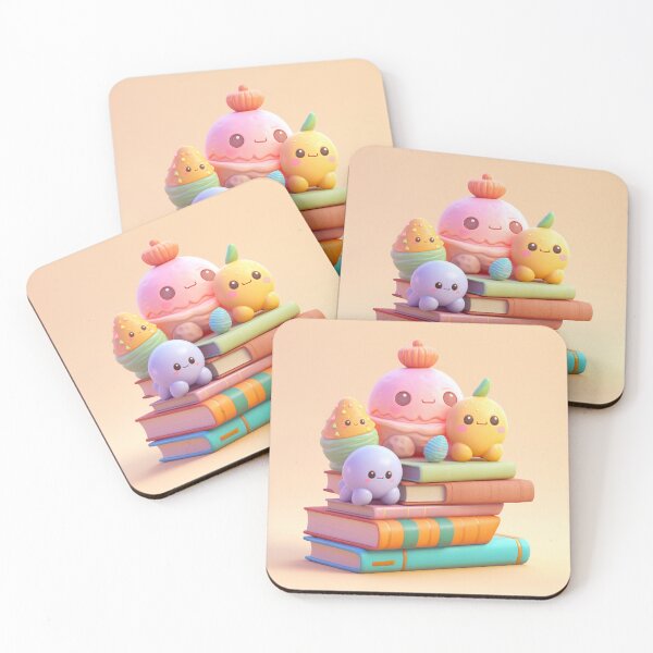 Item preview, illustration books in the style of kawaii art designed and sold by Nanthikan.