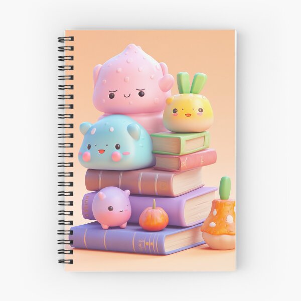 Item preview,  illustration books in the style of kawaii art designed and sold by Nanthikan.