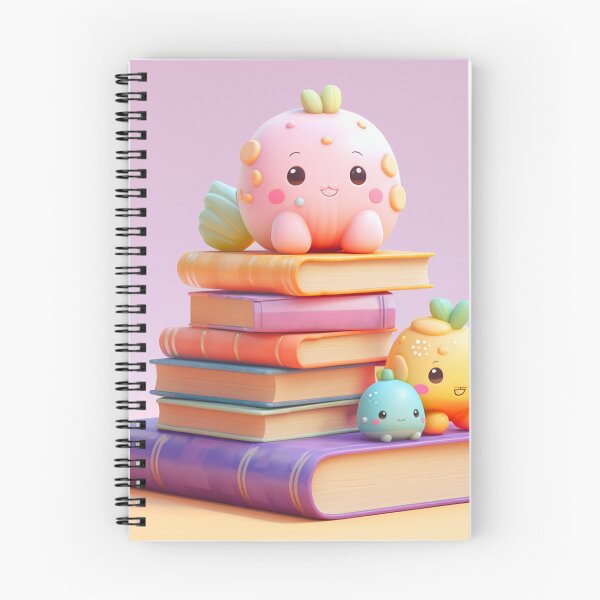 Item preview, illustration books in the style of kawaii art designed and sold by Nanthikan.
