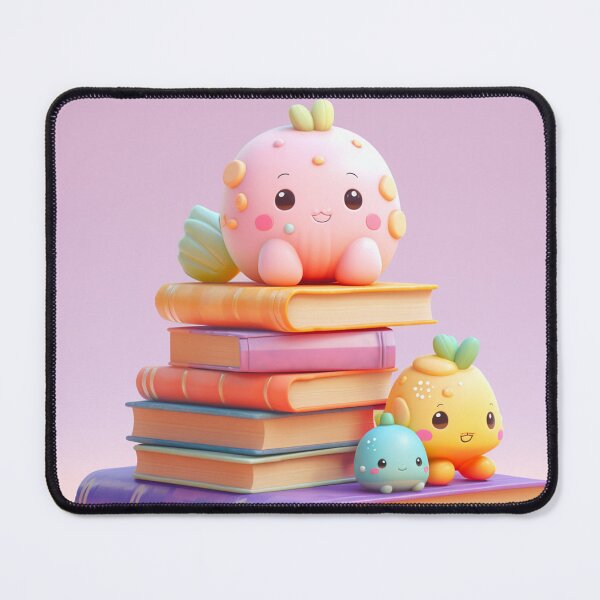Item preview, illustration books in the style of kawaii art designed and sold by Nanthikan.
