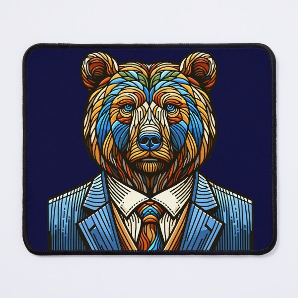 Item preview, Business Bear Man designed and sold by Catherine Harrison.