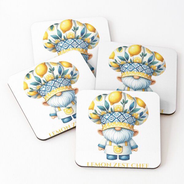 Item preview, Lemon Zest Gnome Chef, Citrus Magic in Every Dish designed and sold by Cherrita07.