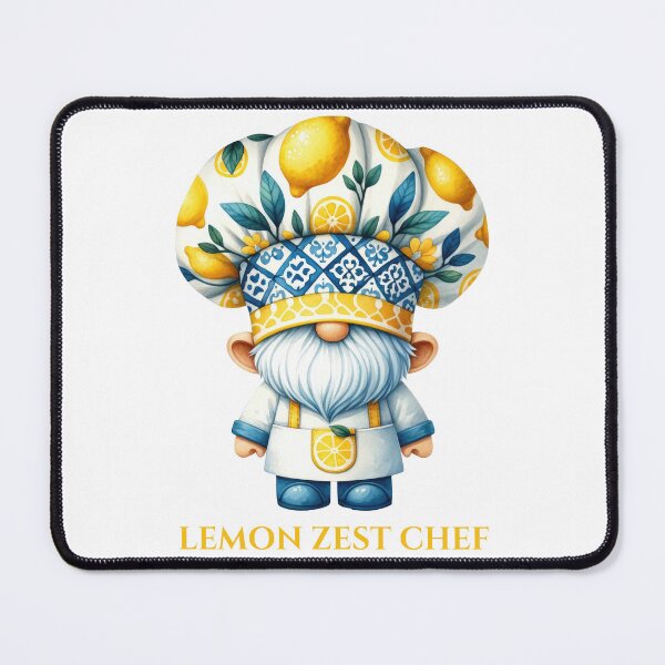 Item preview, Lemon Zest Gnome Chef, Citrus Magic in Every Dish designed and sold by Cherrita07.