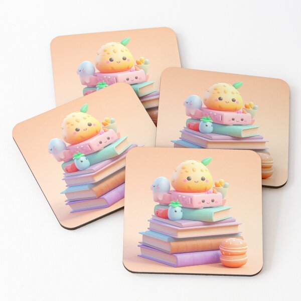 Item preview, illustration books in the style of kawaii art designed and sold by Nanthikan.