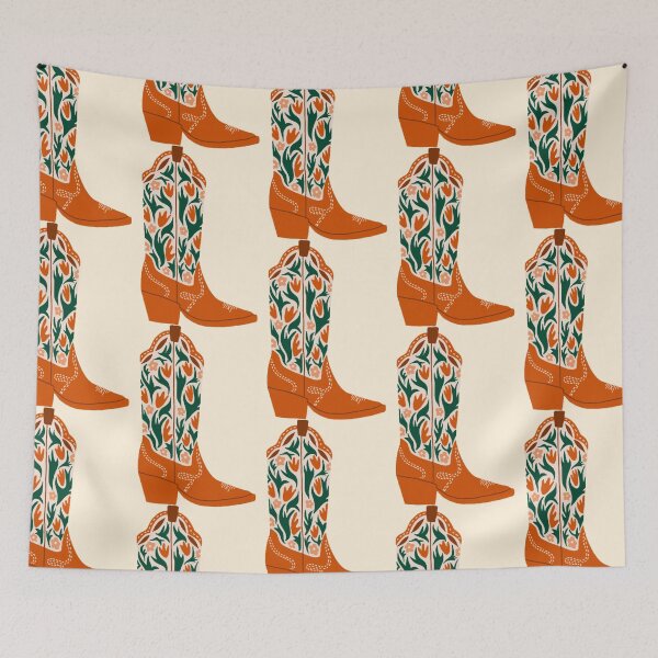 Item preview, University of Miami Cowgirl Boot designed and sold by Tatiana Marie.