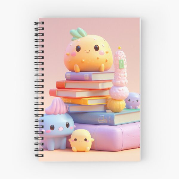 Item preview, illustration books in the style of kawaii art designed and sold by Nanthikan.