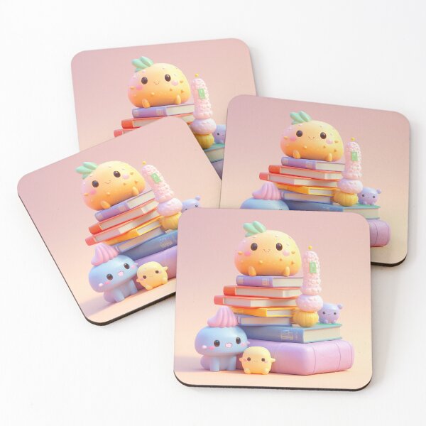 Item preview, illustration books in the style of kawaii art designed and sold by Nanthikan.