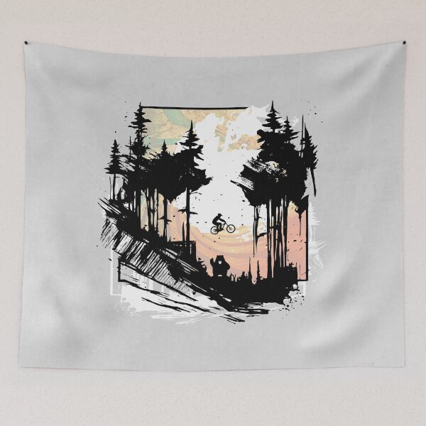 Item preview, Forest MTB Rider. Downhill Dreamers designed and sold by tabemisa.