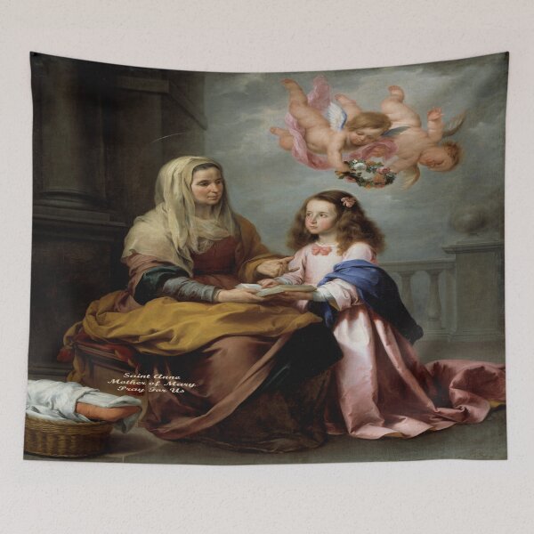 Item preview, Saint Anne, Mother of Mary designed and sold by LitanyLane.