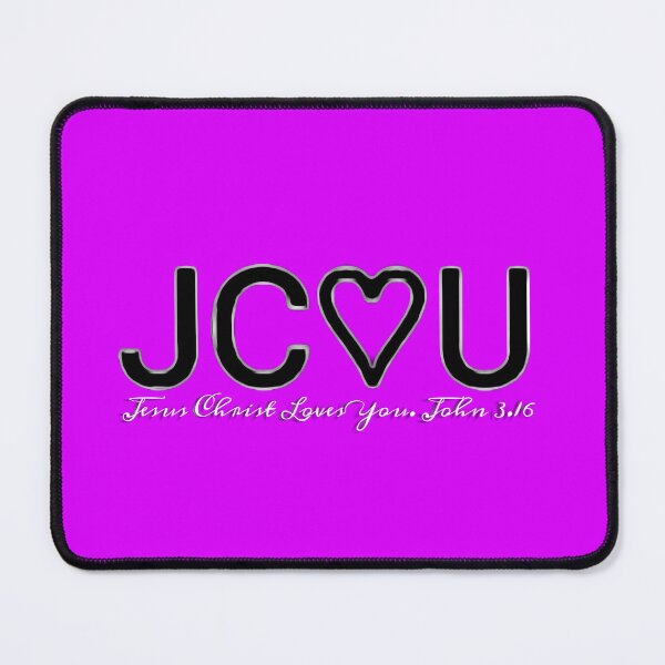 Item preview, JC♡U - Jesus Christ Loves You  designed and sold by Kangaroo Sun.