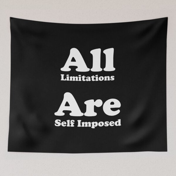 Item preview, All Limitations Are Self Imposed designed and sold by crenaviolena.