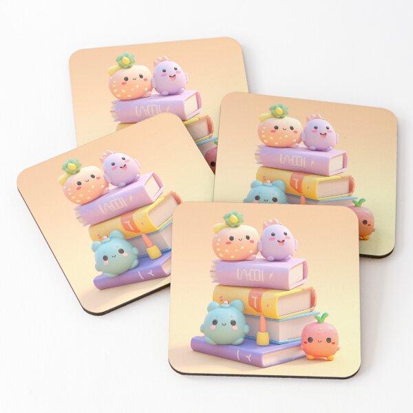 Item preview,  illustration books in the style of kawaii art designed and sold by Nanthikan.