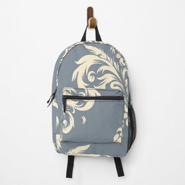 Item preview, Elegant Damask Floral Pattern in Beige and Gray designed and sold by Opart Srinok.