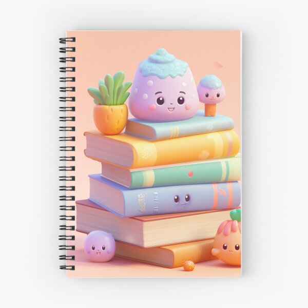 Item preview,  illustration books in the style of kawaii art designed and sold by Nanthikan.