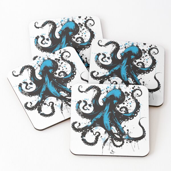Item preview, Cephalopod, Artistic Octopus Silhouette designed and sold by chi3-jp.