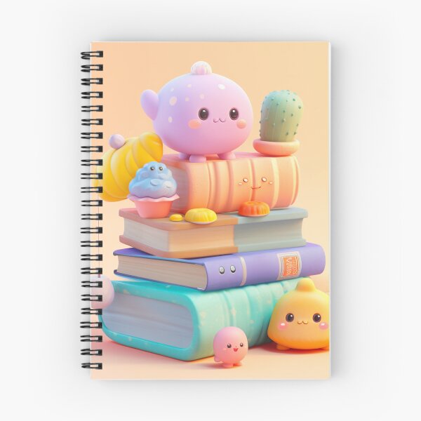Item preview,  illustration books in the style of kawaii art designed and sold by Nanthikan.