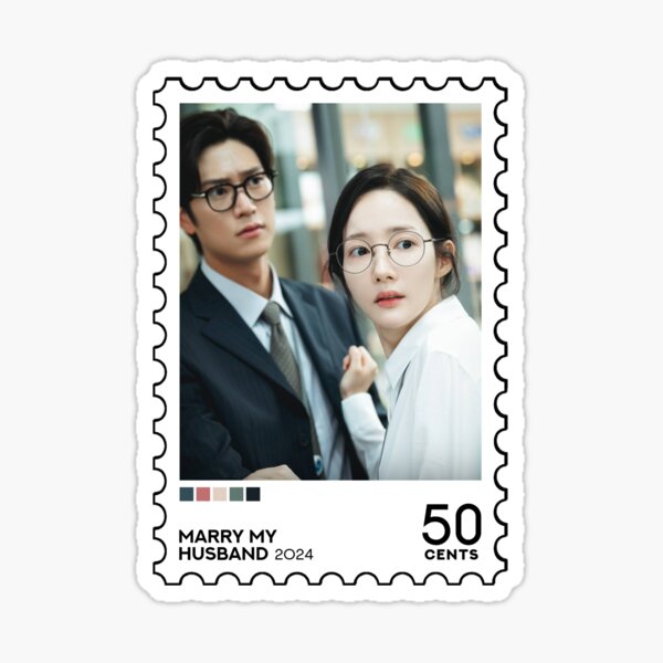Item preview, Marry My Husband (2024) Stamp designed and sold by RabbitK.