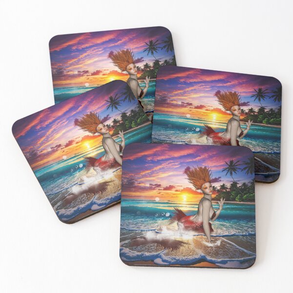 Item preview, Stunning sunset on the beach  designed and sold by nicky2342.